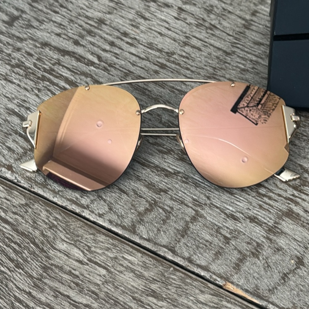 Dior Mirrored Aviator Sunglasses